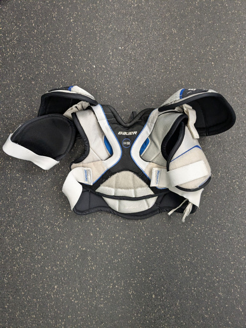 Vist Large View of Product Image Which is Used Bauer ONE55 Junior Shoulder Pads SM