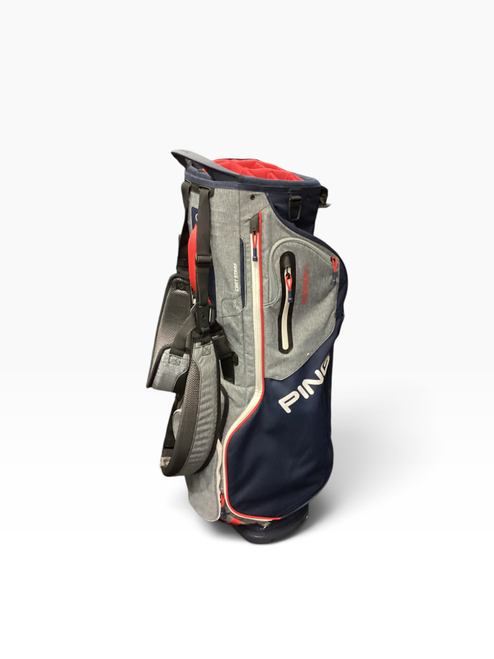 Vist Large View of Product Image Which is Used Ping HOOFER 14 Mens Stand Bag Grey