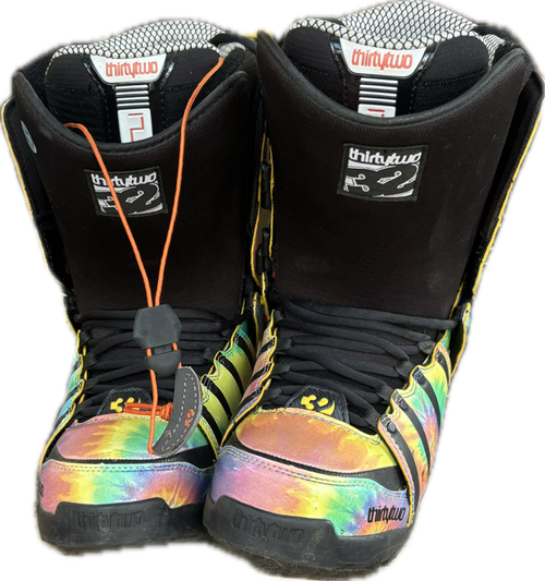 Vist Large View of Product Image Which is Used ThirtyTwo LASHED Mens Snowboard Boots Carolina Blue Senior 6