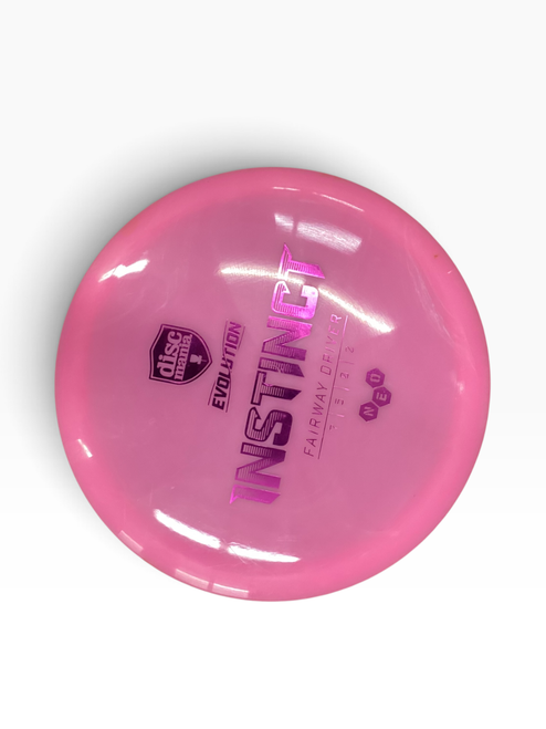 Vist Large View of Product Image Which is Used Discmania EVOLUTION INSTINCT Disc Golf Driver Pink
