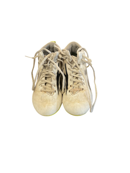 Vist Large View of Product Image Which is Used New Balance LAX Cleats Boys White Junior 02