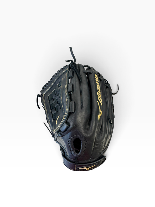 Vist Large View of Product Image Which is Used Mizuno MVP PRIME BB/SB Glove LH Throw Black 12"