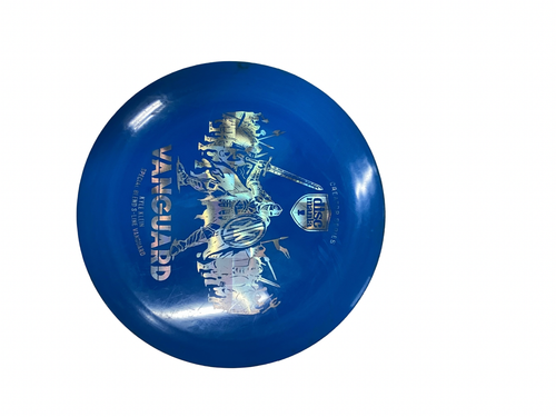 Vist Large View of Product Image Which is Used Discmania S LINE VANGUARD Disc Golf Driver Royal Blue