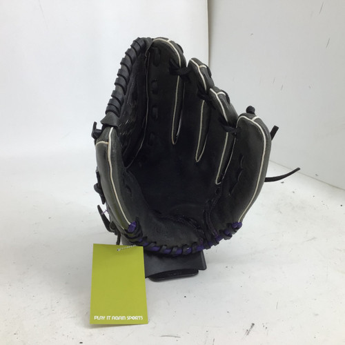 Vist Large View of Product Image Which is Used Rawlings STORM 11.5 IN RHT SB GLOVE BB/SB Glove RH Throw Black 11 1/2"