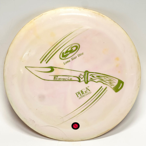 Vist Large View of Product Image Which is Used Lone Star Disc BRAVO BOWIE Disc Golf Driver White 172g