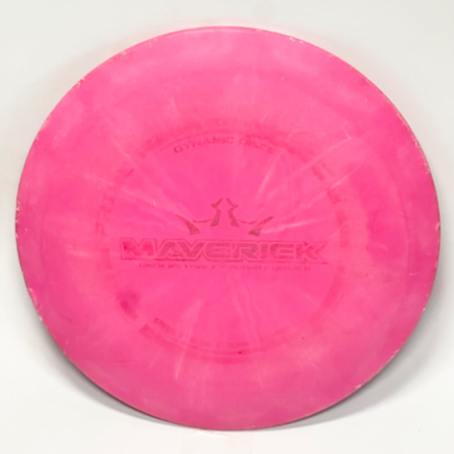 Vist Large View of Product Image Which is Used Dynamic Discs PRIME MAVERICK Disc Golf Driver Pink 172g