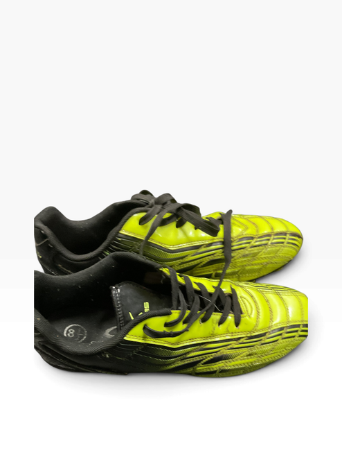 Vist Large View of Product Image Which is Used Soccer Cleats Green Senior 8.5