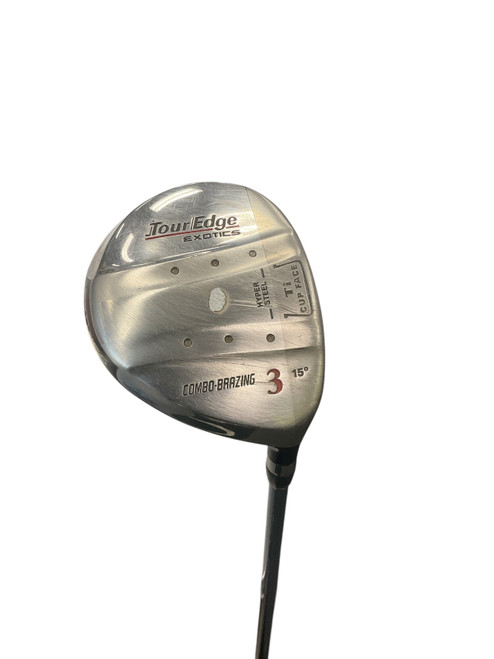 Vist Large View of Product Image Which is Used Tour Edge Exotics COMBO-BAAZING Mens Fairway Wood RH 3 Wood