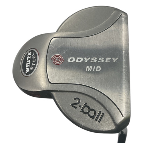 Vist Large View of Product Image Which is Used Odyssey WHITE STEEL 2 BALL 43in Putter RH