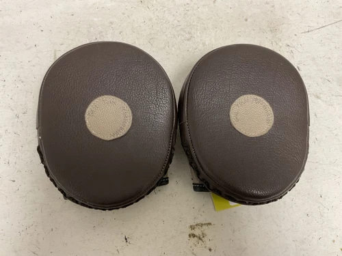 Vist Large View of Product Image Which is Used Boxing Pads Black And Tan