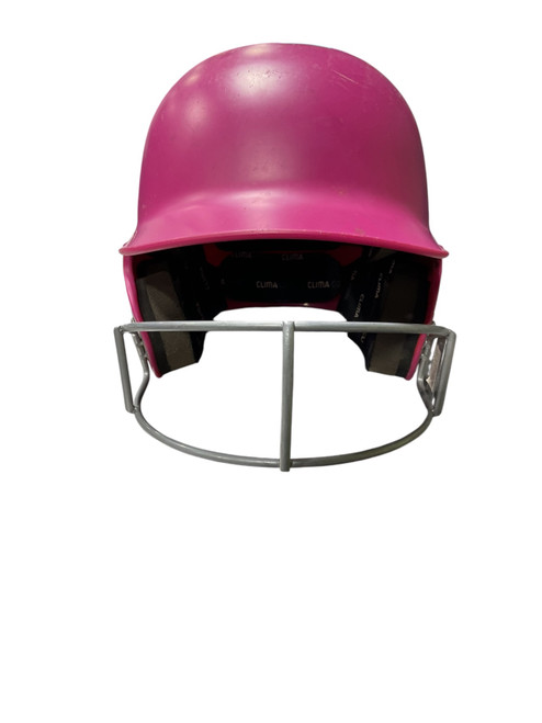Vist Large View of Product Image Which is Used Adidas ADIDAS HELMET Batting Helmet w/Mask Pink MD