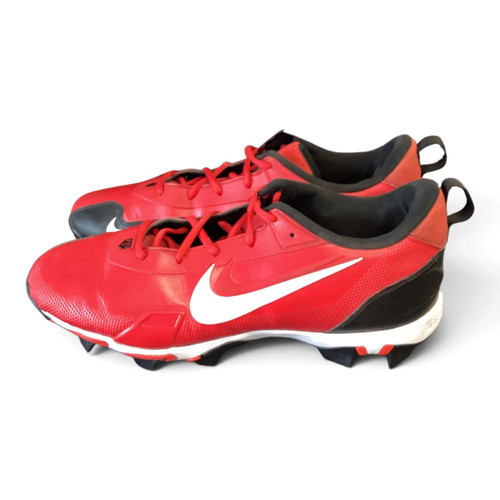 Vist Large View of Product Image Which is Used Nike TROUT BB/SB Cleats Red Senior 10.5