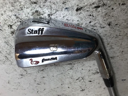Vist Large View of Product Image Which is Used Wilson STAFF GOOSENECK Mens Individual Iron RH 7 Iron