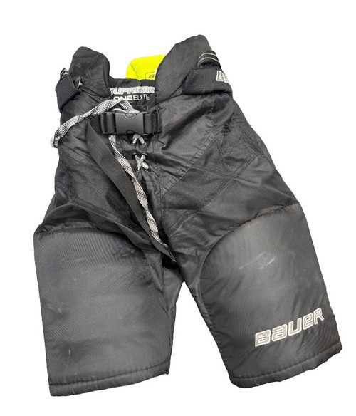 Vist Large View of Product Image Which is Used Bauer ONE LITE Junior Pant Black MD