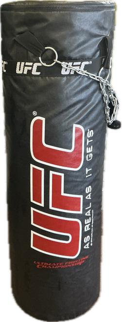 Vist Large View of Product Image Which is Used UFC MMA BAG Boxing Heavy Bag Black 100 lb