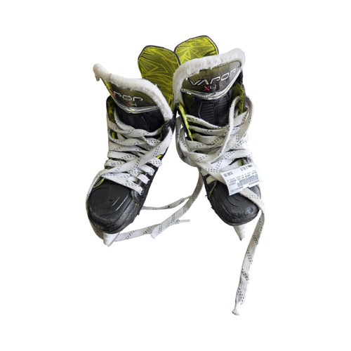 Vist Large View of Product Image Which is Used Bauer VAPOR X4 ICE HOCKEY SKATES SZ 1.5 Junior Hockey Skate Junior 01.5