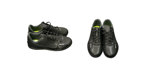 Vist Large View of Product Image Which is Nike JR VAPOR 15 CLUB Soccer Indoor Shoes Black Junior 04.5