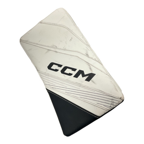 Vist Large View of Product Image Which is Used CCM EFLEX 6.5 Junior Goalie Blocker White