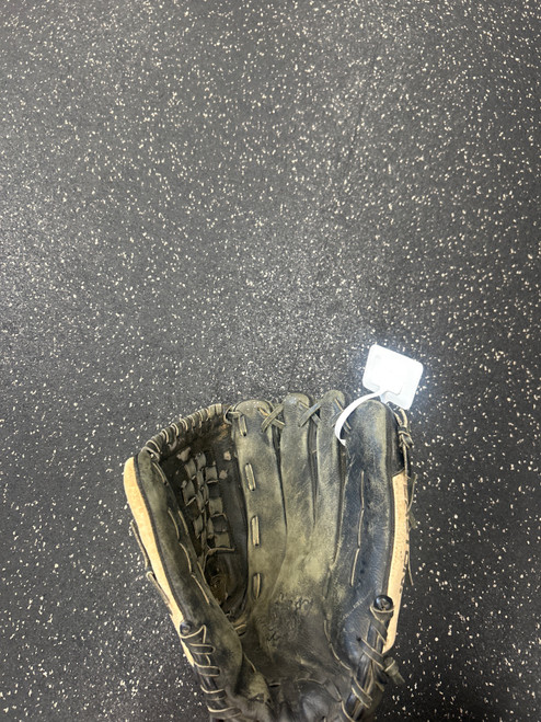 Vist Large View of Product Image Which is Used Easton BMX1400B BB/SB Glove RH Throw Black 14"