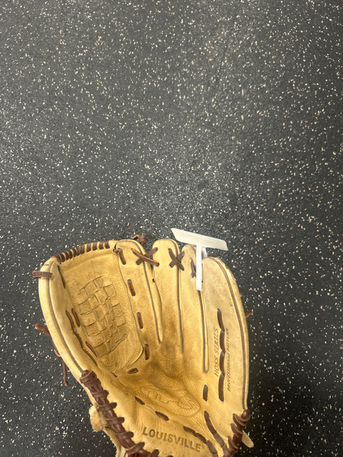 Vist Large View of Product Image Which is Used Louisville Slugger TPS1400H BB/SB Glove RH Throw Brown 14"