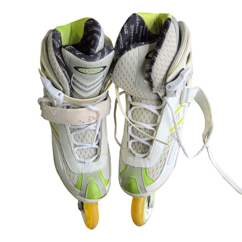 Vist Large View of Product Image Which is Used Infinity GO90 WOMENS SKATES Senior Rec Fitness Skates White Senior 8