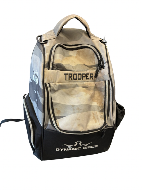 Vist Large View of Product Image Which is Used Dynamic Discs Disc Golf Bag Grey