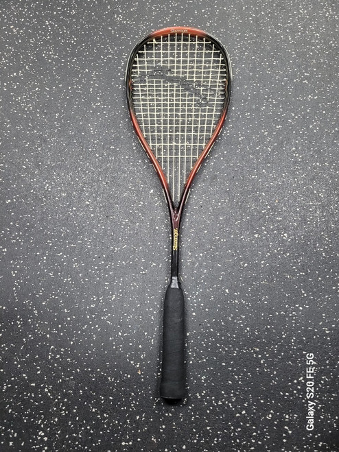 Vist Large View of Product Image Which is Used Slazenger SILHOUETTE Adult Squash Racquet Brown 4 5/8"