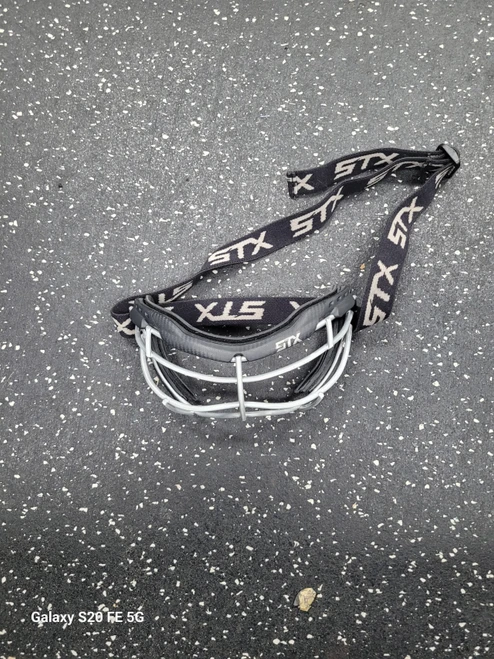 Vist Large View of Product Image Which is Used STX 2 SEE S Lacrosse Facial Protect Black LG