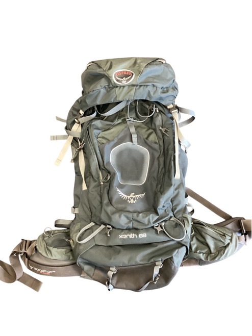 Vist Large View of Product Image Which is Used Osprey XENITH 88 Internal Frame Backpack Charcoal