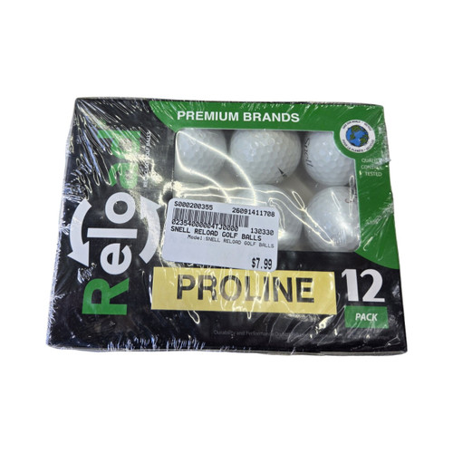 Vist Large View of Product Image Which is Used SNELL RELOAD GOLF BALLS 12 Pack - Golf Balls