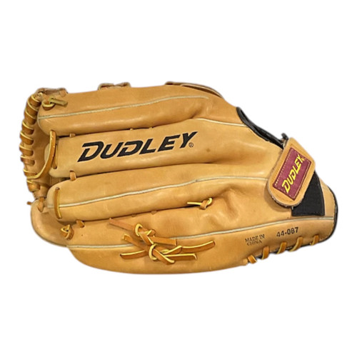 Vist Large View of Product Image Which is Used Dudley DSG9 BB/SB Glove RH Throw Brown 14"