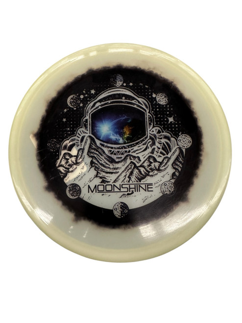 Vist Large View of Product Image Which is Used Westside HARP MOONSHINE Disc Golf Putter White