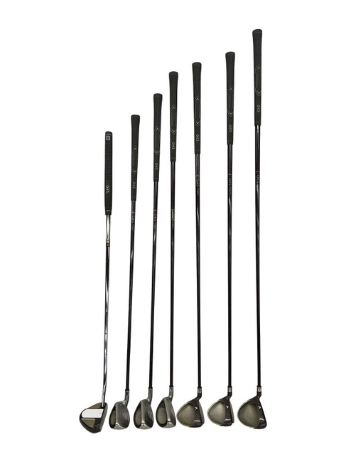 Vist Large View of Product Image Which is Used Callaway GES LADIES SET 7 CLUBS W/BAG Womens Package Set RH Tan 8 Piece