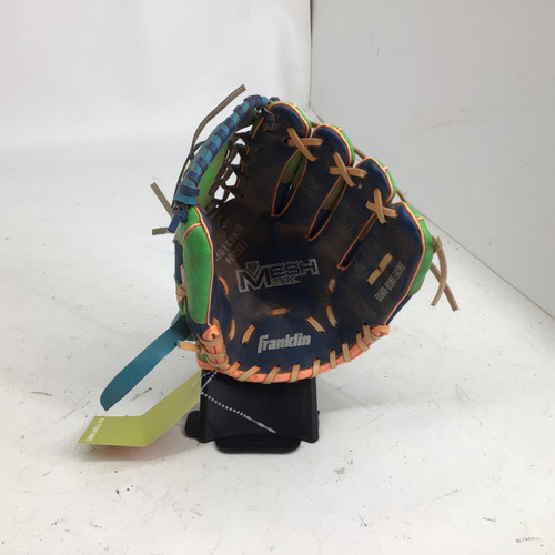 Vist Large View of Product Image Which is Used Franklin 22812 MESH TEK 9.5IN RHT TBALL GLOVE BB/SB Glove T-ball Navy Blue 9 1/2"