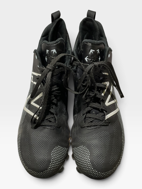 Vist Large View of Product Image Which is Used New Balance LAX Cleats Mens Black Senior 12