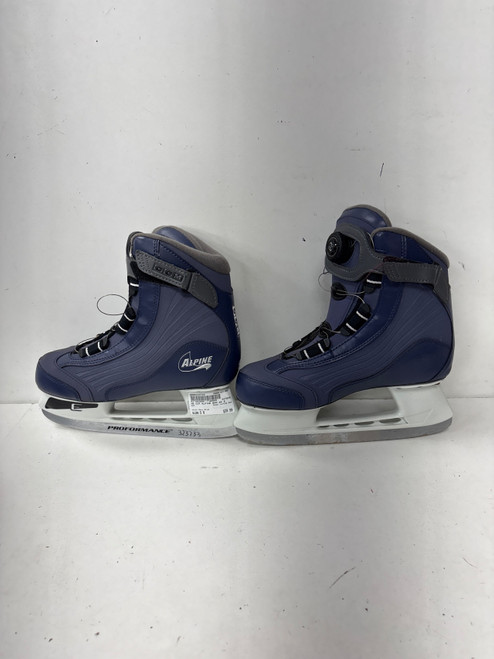 Vist Large View of Product Image Which is Used CCM ALPINE BOA Mens Softboot Skate Navy Blue Senior 8