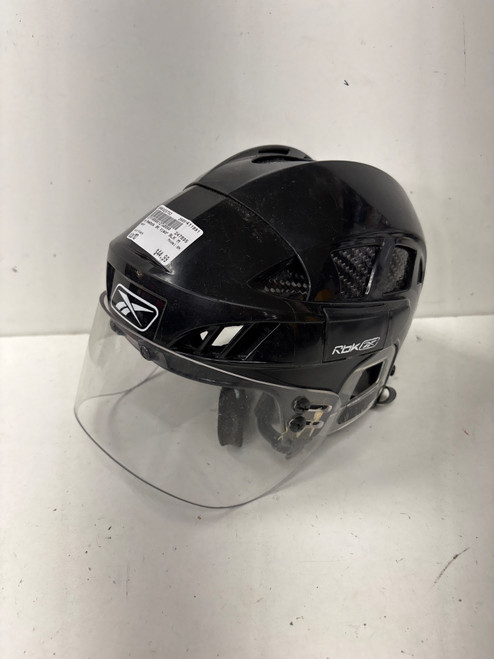 Vist Large View of Product Image Which is Used Reebok 8K Helmet Half Visor Combo Black MD