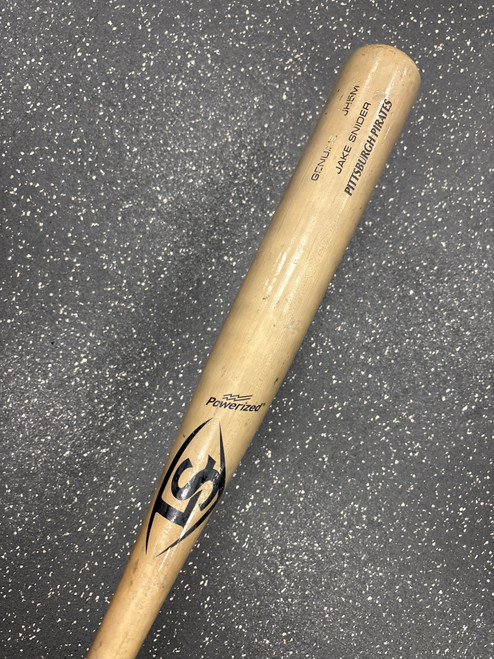 Vist Large View of Product Image Which is Used Louisville Slugger MLB MAPLE JH5M GENUINE JAKE SNIDER Wood Bat 33 1/2"
