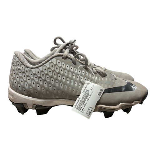 Vist Large View of Product Image Which is Used Nike Adult FB Cleats Grey Senior 7