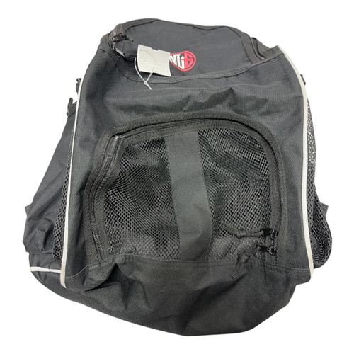 Vist Large View of Product Image Which is Used Soccer Player Sackpack Black