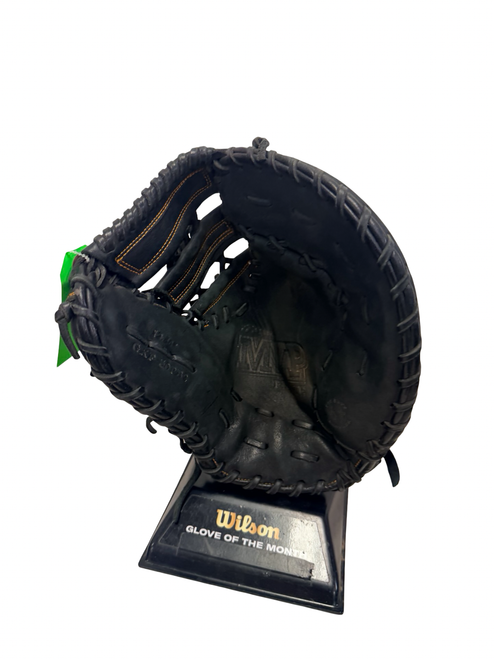 Vist Large View of Product Image Which is Used Mizuno MVP PRIME GXF 50PB2 Leather Baseball First Base Mitt RH Throw Black 12 1/2"