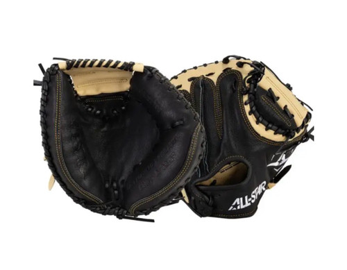 Vist Large View of Product Image Which is New ALL-STAR 33.5IN RHT CATCHER MITT FUTURE STAR SERIES
