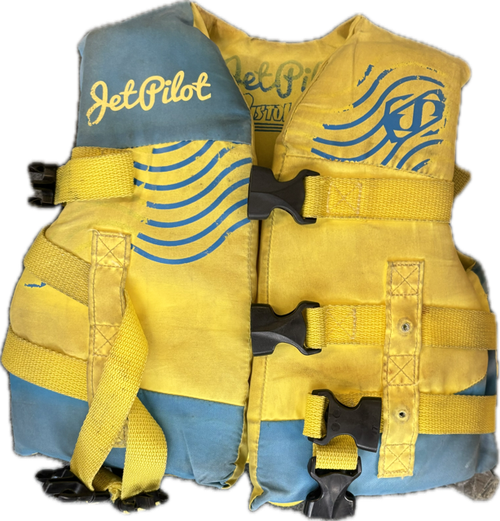 Vist Large View of Product Image Which is Used Child PFD Yellow Child 30-50