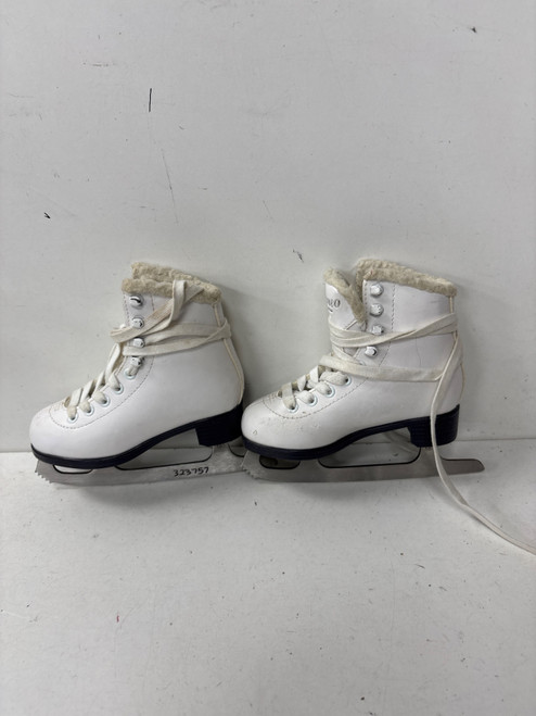 Vist Large View of Product Image Which is Used Jackson CAMEO CS1120 Girls Figure Skate White Youth 11.0
