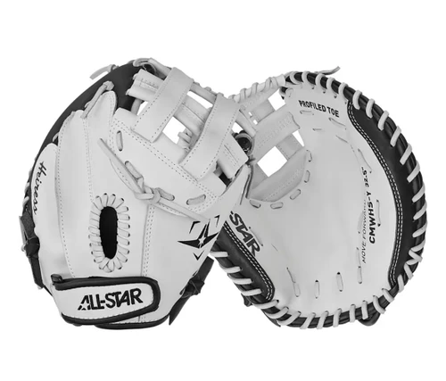Vist Large View of Product Image Which is New ALL-STAR 32.5IN RHT FASTPITCH CATCHER MITT HEIRESS SERIES