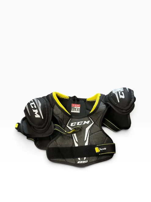 Vist Large View of Product Image Which is Used CCM TACKS 9550 YTH MD SP Youth Shoulder Pads MD