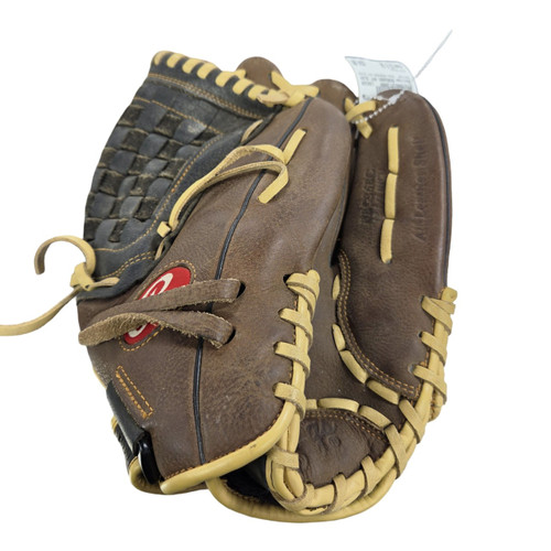 Vist Large View of Product Image Which is Used Rawlings RENEGADE RHT GLOVE BB/SB Glove RH Throw Brown 12 1/2"