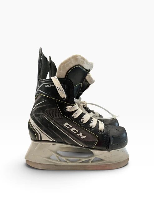 Vist Large View of Product Image Which is Used CCM 9040 SZ 12 Youth Hockey Skate Black Youth 12.0