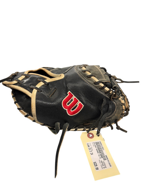 Vist Large View of Product Image Which is USED WILSON A2000 BB CATCHERS MITT RH THROW 33 1/2"
