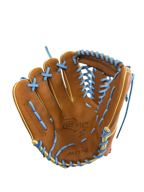 Vist Large View of Product Image Which is Used Like New Marucci OXBOW SERIES BB/SB Glove LH Throw Brown 11 3/4"